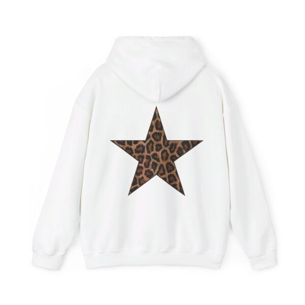 Leopard Star Hoodie, Y2K Hoodie, Leopard Print Hooded Sweatshirt, Girly Cool, Star Hoodie, Leopard Star Shirt, Star Sweatshirt, Cheetah