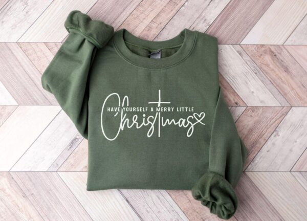 Merry Christmas Sweatshirt, Womens Christmas Sweatshirt, Merry And Bright Christmas Sweater, Christmas Crewneck, Christmas Shirt Gift