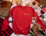 Merry Embroidered Sweatshirt, Merry Christmas Embroidered Shirt, Christmas Sweatshirt, Christmas Embroidered Sweatshirt, Merry Sweatshirt