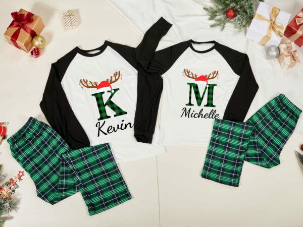 Personalized Christmas Pajamas,Christmas Pjs,Family Christmas Pajamas,Matching Christmas Pjs,Kids Christmas Pjs,Family Holiday Pajamas Gift