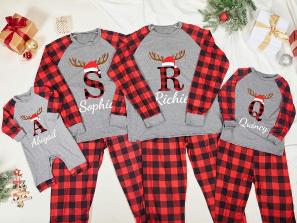 Personalized Christmas Pajamas,Christmas Pjs,Family Christmas Pajamas,Matching Christmas Pjs,Kids Christmas Pjs,Family Holiday Pajamas Gift